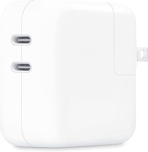 محول طاقة بمنفذ USB-C مزدوج بقدرة 35 واط من Apple in Kuwait