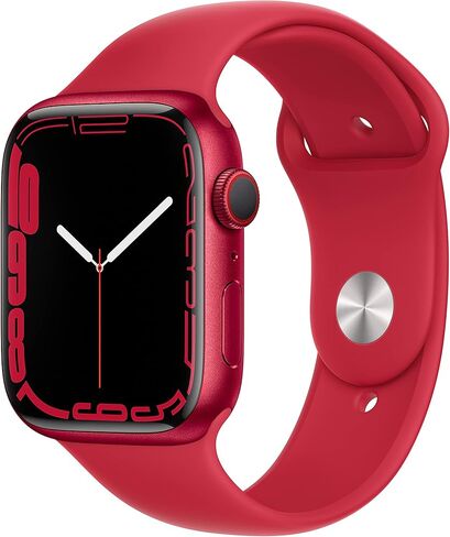 Apple Watch Series 7 [GPS 45mm] Smart Watch w/ Blue Aluminum Case with Abyss Blue Sport Band. Fitness Tracker, Blood Oxygen & ECG Apps, Always-On Retina Display, Water Resistant in Saudi Arabia