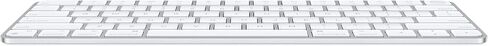 Apple Magic Keyboard with Touch ID (for Mac Computers with Apple Silicon) - US English, Includes USB-C to Lighting Cable, White in Saudi Arabia