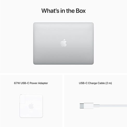 كمبيوتر محمول Apple 2022 MacBook Pro مع شريحة M2: شاشة Retina مقاس 13 بوصة، وذاكرة وصول عشوائي (RAM) سعة 8 جيجابايت، وذاكرة تخزين SSD سعة 512 جيجابايت، وشريط لمس، ولوحة مفاتيح بإضاءة خلفية، وكاميرا FaceTime HD. يعمل مع آيفون وآيباد؛ فضة in Kuwait