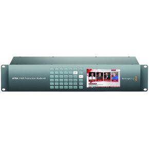 Blackmagic Design ATEM 2 M/E Production Studio 4K, 4 Upstream & 2 Downstream Keyers, 22-Input Audio Mixer, 20 6G-SDI & 1 HDMI Inputs in Kuwait