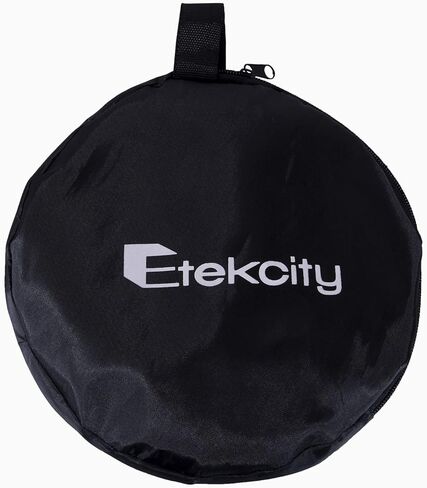 Etekcity 24 بوصة (60 سم) 5 في 1 عاكس ضوئي للتصوير الفوتوغرافي عاكس صور متعدد الأقراص قابل للطي مع حقيبة - شفاف، فضي، ذهبي، أبيض وأسود in Kuwait
