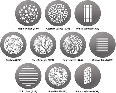 Westcott GOBO Pack: Environmental Designs (10-Pack) for use with Optical Spot by Lindsay Adler in Saudi Arabia