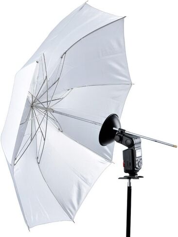 Neewer® 37"/94cm Studio Fold-up Collapsible White Softbox Umbrella for Flash AD180 AD360 in Saudi Arabia