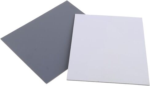 Neewer® Large Size 2 Card Set 8" x 10" -White Balance / Exposure Card 18% Gray Card Set for Digital and Film Photography in Saudi Arabia
