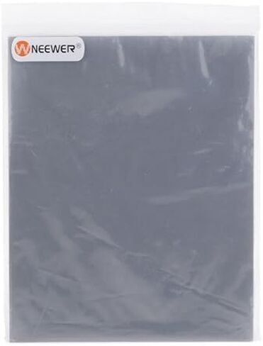 Neewer® Large Size 2 Card Set 8" x 10" -White Balance / Exposure Card 18% Gray Card Set for Digital and Film Photography in Saudi Arabia
