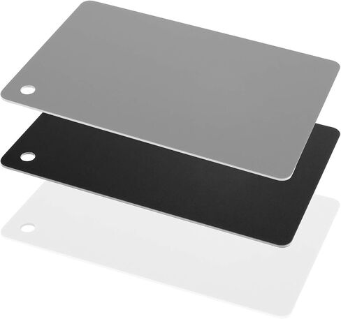 Anwenk Grey Card White Balance Card 18% Exposure Photography Card 5X4 Custom Calibration Camera Checker Video, DSLR and Film  in Saudi Arabia