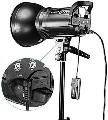 Neewer 16 channels RT-16 Wireless Studio Flash Trigger, Compatible with Neewer S101-300W, S101-400W, S101-300W PRO, S101-400W PRO and Other Studio Lights in Saudi Arabia