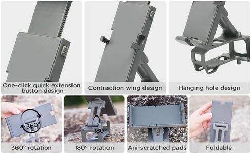 حامل الجهاز اللوحي من روتورلوجيك CYNOVA RC-N1 للتحكم عن بعد لجهاز DJI Mavic 3، ميني 2، إير 2/2S، يناسب أجهزة 4-10 بوصة in Saudi Arabia