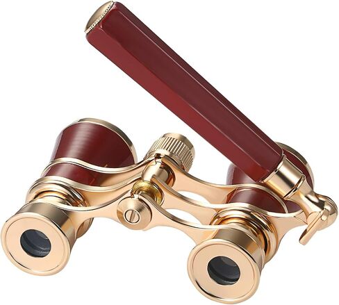 Aroncent Opera Glasses Binoculars 3X25 Theater Glasses Mini Binocular Compact with Handle for Adults Ladies Women in Opera Musical Concert in Saudi Arabia