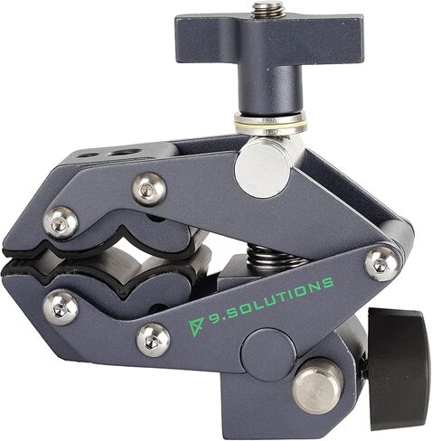 9.Solutions Savior Clamp With Socket, Articulated Jaws, Hexagonal Socket for 5/8" Pins, Max Load: 66lbs, 9.XS1005B, fit firmly onto any oddly shaped object in Saudi Arabia