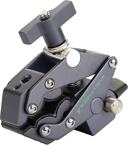 9.Solutions Savior Clamp With Socket, Articulated Jaws, Hexagonal Socket for 5/8" Pins, Max Load: 66lbs, 9.XS1005B, fit firmly onto any oddly shaped object in Saudi Arabia