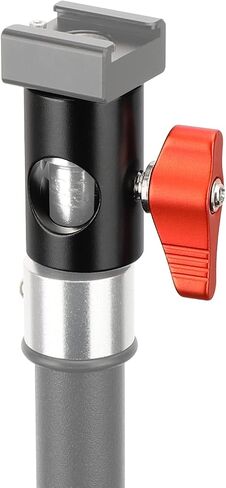 CAMVATE Light Stand Head Adapter with ARRI 3/8"-16 Thread Hole and 4 Locating Hole(Red)-3113 in Saudi Arabia