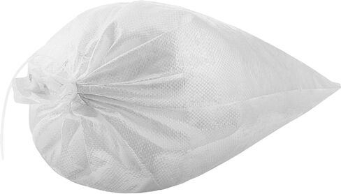 100 Pieces Empty Sandbag Heavy Duty Flooding Outdoor Woven Polypropylene Sand Bags with Solid Ties for UV Protection Emergency Situation Roadblock Building Construction, 26 x 14 Inches in Saudi Arabia