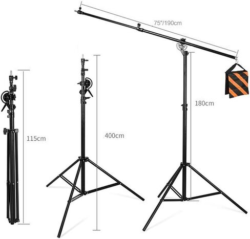Godox 3 Pack SK400II 1200Ws 2.4G Speedlite Studio Flash Strobe Monolight Bowens Mount Kit for Studio Shooting, Location and Portrait Photography with Softbox, Light Stand, Barn Door Kit, Carrying Case in Saudi Arabia