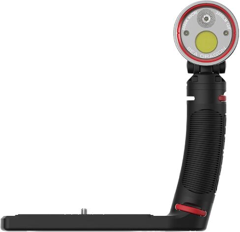 SEALIFE Sea Dragon 3000SF Pro Dual Beam Compact Underwater Scuba Diving Photo-Video COB LED Light, LED-Light Head Only in Saudi Arabia