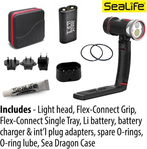 SEALIFE Sea Dragon 3000SF Pro Dual Beam Compact Underwater Scuba Diving Photo-Video COB LED Light, LED-Light Head Only in Saudi Arabia