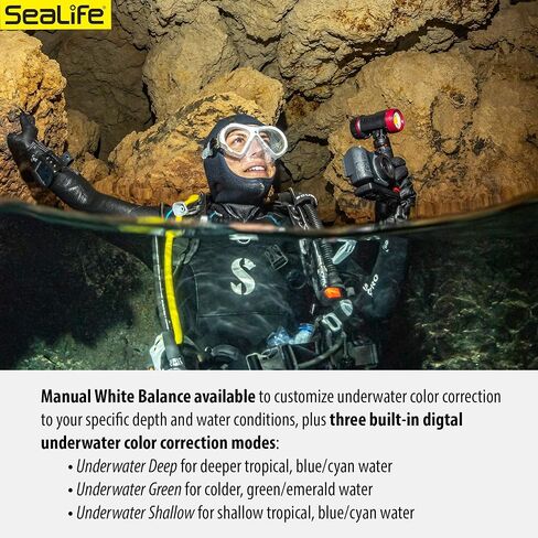 SeaLife Micro 3.0 Pro Duo 5000 Set Underwater Camera & Dual Light Set for Photography and Video, Easy Set-up, Wireless Transfer, Includes Travel case in Saudi Arabia