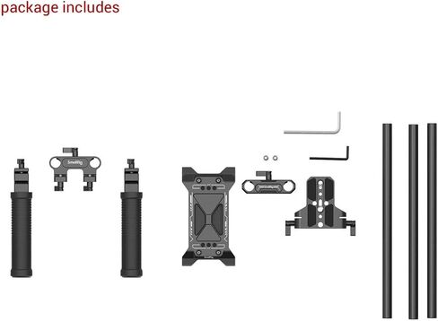 SMALLRIG Universal Basic Camera Shoulder Mount Kit for DSLR, Mirrorless, and Small Camera Shoulder Rig - 2896 in Saudi Arabia