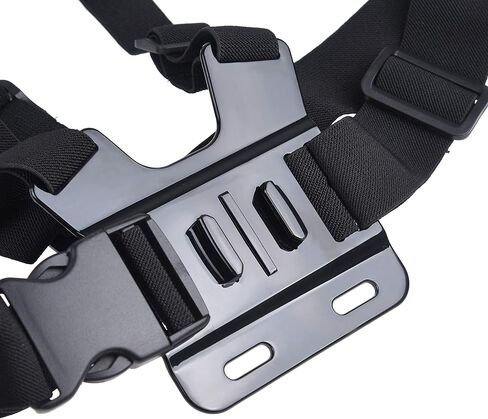Kare & Kind Chest Mount Harness Compatible with GoPro Hero7, 6, 5, 4, Hero Session, Black, Silver, Hero+, LCD, Hero3+, 3, 2, 1, DJI OSMO Action - Adjustable Chest Strap - for Action Sports and Outdoor in Saudi Arabia