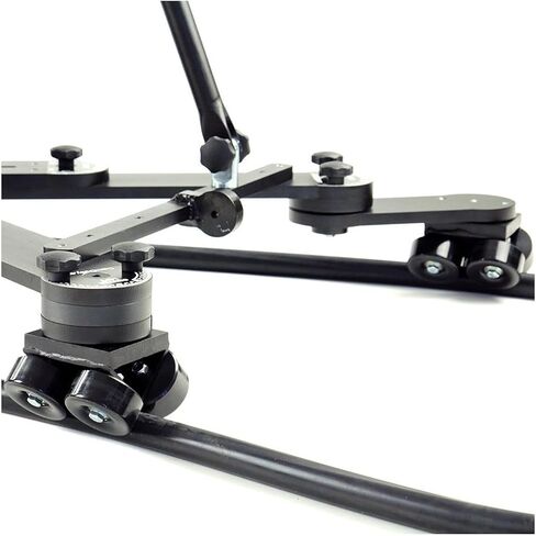 CamDolly Cinema System + 1 Rail - The World's Most Flexible Camera Dolly and Slider System w/SnakeTrack Flexible CamDolly Rail x1-50ft (15m) of Solid Flexible Rubber Track in Saudi Arabia