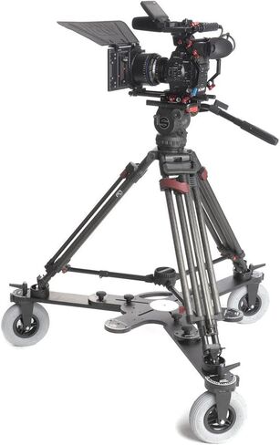 CamDolly Cinema System + 1 Rail - The World's Most Flexible Camera Dolly and Slider System w/SnakeTrack Flexible CamDolly Rail x1-50ft (15m) of Solid Flexible Rubber Track in Saudi Arabia