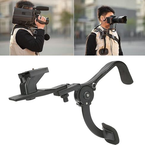 حامل كاميرا على الكتف، SR-500 خارجي DSLR حزام كاميرا التصوير الكتف امتصاص الصدمات قوس دعم التثبيت ريج، تحميل 6 كجم in Saudi Arabia