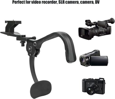 حامل كاميرا على الكتف، SR-500 خارجي DSLR حزام كاميرا التصوير الكتف امتصاص الصدمات قوس دعم التثبيت ريج، تحميل 6 كجم in Saudi Arabia