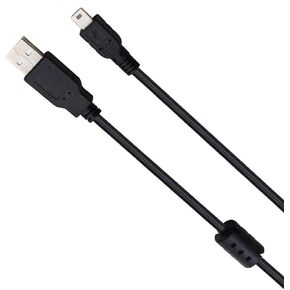 UC-E4 UC-E15 UC-E19 USB Cable Photo Transfer Cord Compatible with Nikon Digital SLR DSLR D600 D610 D7000 D3S D300S D3000 D3X D90 D700 D60 D3 D300 D40X D40 and More (1.5m/Black) in Saudi Arabia