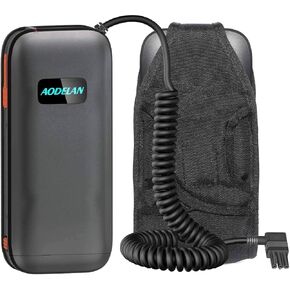 حزم بطاريات فلاش خارجية من AODELAN - بنك طاقة محمول لبطارية Hot Shoe Speedlite متوافق مع Canon 600EX II-RT، 600EX-RT، 600EX، 580EXII، 580EX، 550EX، يستبدل Canon CP-E4N، CP-E4