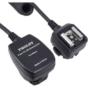 سلك الحذاء الساخن PHOLSY 6.5 بوصة / 2 متر E-TTL معطل لفلاش الكاميرا Speedlite Sync متوافق مع Canon T8i، T7i، T6، T6i، T6s، T5، T5i، SL3، 90D، 80D، 77D، 70D، 7D، 6D، 5D ، M3، M5، M6 إلخ، يستبدل OC-E3 in Kuwait