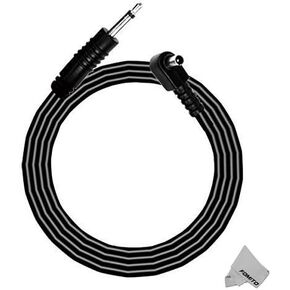 FOMITO Flash Sync Cable 3m - 3.5mm Plug to Male PC Studio Strobe Trigger Camera Lighting for Godox Neewer Nicefoto Jinbei Yongnuo in Kuwait