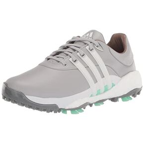 حذاء جولف TOUR360 22 للسيدات من adidas، حذاء أبيض/حذاء أبيض/وردي تقريبًا، 7.5 in Saudi Arabia