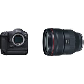 Canon EOS R3 Mirrorless Camera (Body Only), Full-Frame Camera, 6K 60p RAW, 4K 120p Video, 24.1 Megapixel CMOS Sensor, DIGIC X Image Processor, for Sports, Action, Black | 4K 120p Video, 24.1 Megapixel CMOS Sensor, 6K 60p RAW, DIGIC X Image Processor in Kuwait