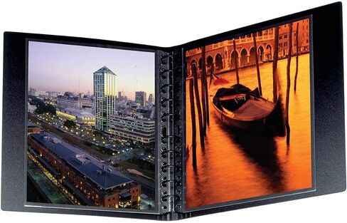 حافظة ProFolio من Itoya، حافظة قابلة لإعادة الملء متعددة الحلقات - صورة شخصية، 9 × 12 بوصة in Kuwait