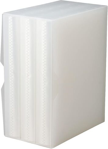 MUJI 61434971 Polypropylene Film Album, 2 Tiers, Set of 3, L Size, 136 Sheets x 3 Books in Saudi Arabia