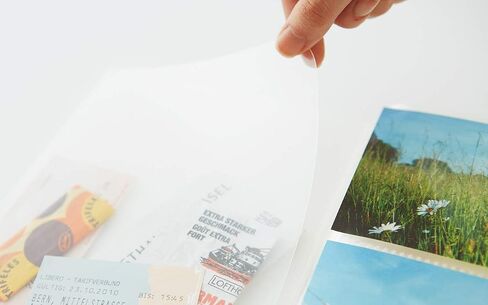MUJI 61434971 Polypropylene Film Album, 2 Tiers, Set of 3, L Size, 136 Sheets x 3 Books in Saudi Arabia