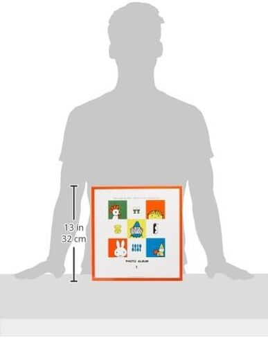 Nakabayashi A-SA-121-2 Fuel Album, Small, Miffy, Character, Blue in Kuwait
