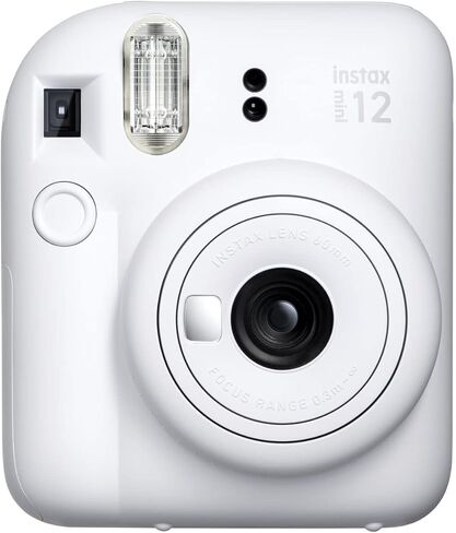 FUJIFILM INSTAX Mini 12 Instant Camera (Pastel Blue) Bundle | For Parties, Events & Instant Photos in Saudi Arabia