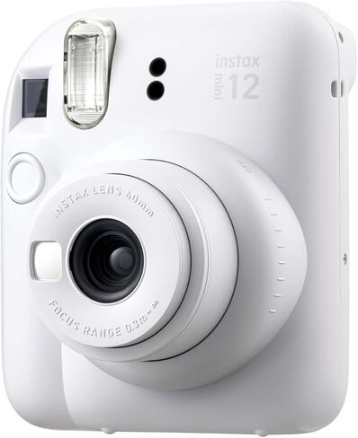 FUJIFILM INSTAX Mini 12 Instant Camera (Pastel Blue) Bundle | For Parties, Events & Instant Photos in Saudi Arabia