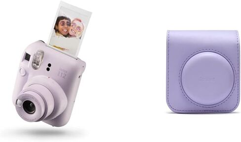 FUJIFILM INSTAX Mini 12 Instant Camera (Pastel Blue) Bundle | For Parties, Events & Instant Photos in Saudi Arabia