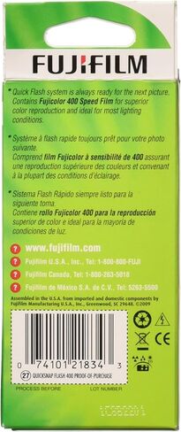 كاميرا Fujifilm QuickSnap Flash 400 للاستخدام مرة واحدة - عبوتان in Kuwait