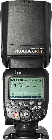 YONGNUO Updated YN600EX-RT II Wireless Flash Speedlite, GN60 with Optical Master and TTL HSS for Canon 600EX-RT, ST-E3-RT Wireless Signal Camera in Saudi Arabia
