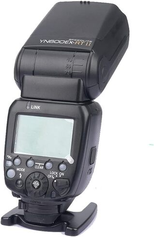 YONGNUO Updated YN600EX-RT II Wireless Flash Speedlite, GN60 with Optical Master and TTL HSS for Canon 600EX-RT, ST-E3-RT Wireless Signal Camera in Saudi Arabia