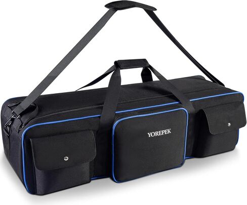 YOREPEK 30.5" Heavy Tripod Carrying Case Bag with 2 Padding Protective Pads | Large Photo Studio Equipment Case for Tripods, Monopods, Speaker Stands, Boom Stands, Camcorders, and Mic Stands, Travel in Saudi Arabia