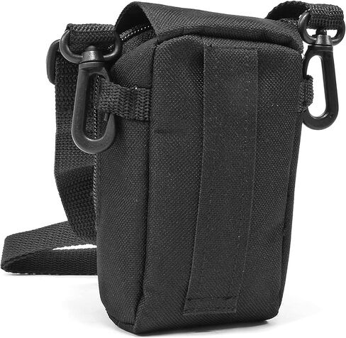 USA Gear Small Binocular Case – Compact Binocular Case w/Shoulder Strap, Belt Loop, Weather Resistant Exterior - Compatible with POLDR 12x25, WRNRN 12X25, Aurosports 10x25, Anourney 8x21, and More in Saudi Arabia