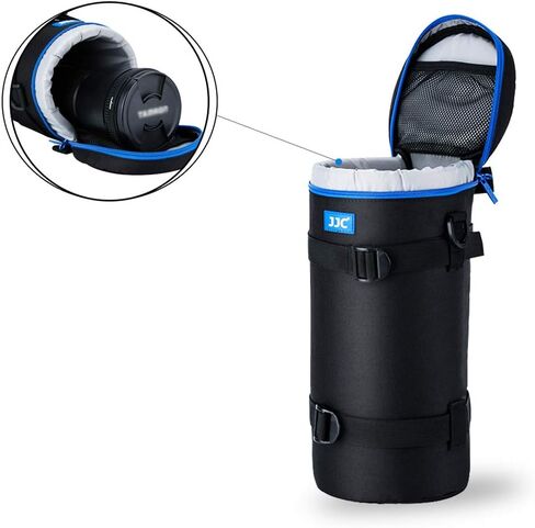 JJC Camera Lens Pouch Case for Canon RF 800mm f11 Tamron SP 150-600mm Sigma 150-600mm 150-500mm Nikon Nikkor AF-S 200-500mm & More, Zipper Polyester Lens Protective Bag Interior Size 4.9x11.4" in Saudi Arabia