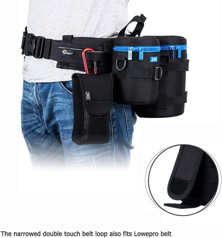 JJC Camera Lens Pouch Case for Canon RF 800mm f11 Tamron SP 150-600mm Sigma 150-600mm 150-500mm Nikon Nikkor AF-S 200-500mm & More, Zipper Polyester Lens Protective Bag Interior Size 4.9x11.4" in Saudi Arabia