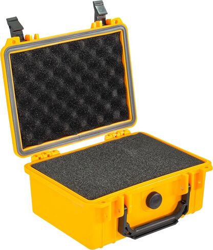 Eylar Protective Camera Hard Case Water & Shock Proof w/Foam, TSA Standards 9.12 inch 7.56 inch 4.37 inch (Light Blue) in Saudi Arabia