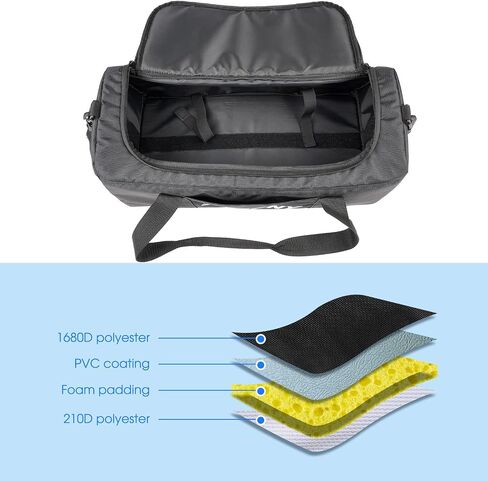 SVBONY SV212 Multipurpose Telescope Bag, Shock-Absorbing Telescope Case with Adjustable Shoulder Strap and Hand-Carry Strap for Optical Tubes Accessories in Saudi Arabia